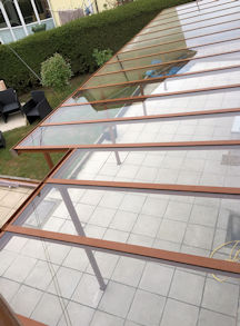 Simplicity 6 Glass Veranda Installed in Essex - Milwood Group
