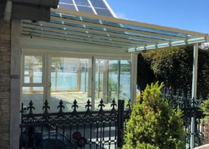 Glass Veranda Tinted Glass Roofit Ireland