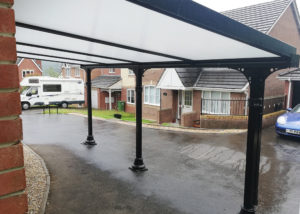 Milwood Veranda Installation Aberdare Wales Simplicity 35