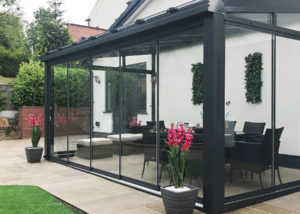 Veranda Glass Room Installation Bramhall Stockport Alfresco Contemporary