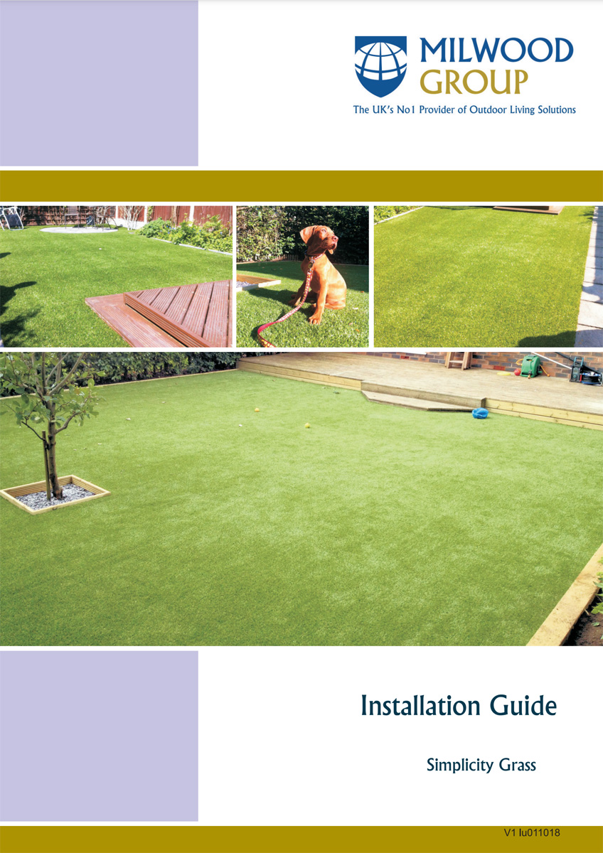 Milwood Group Simplicity Grass Installation Guide