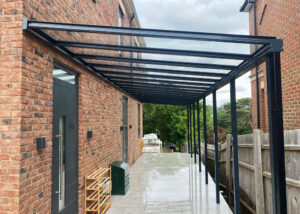 Glass Carport in Chigwell Essex