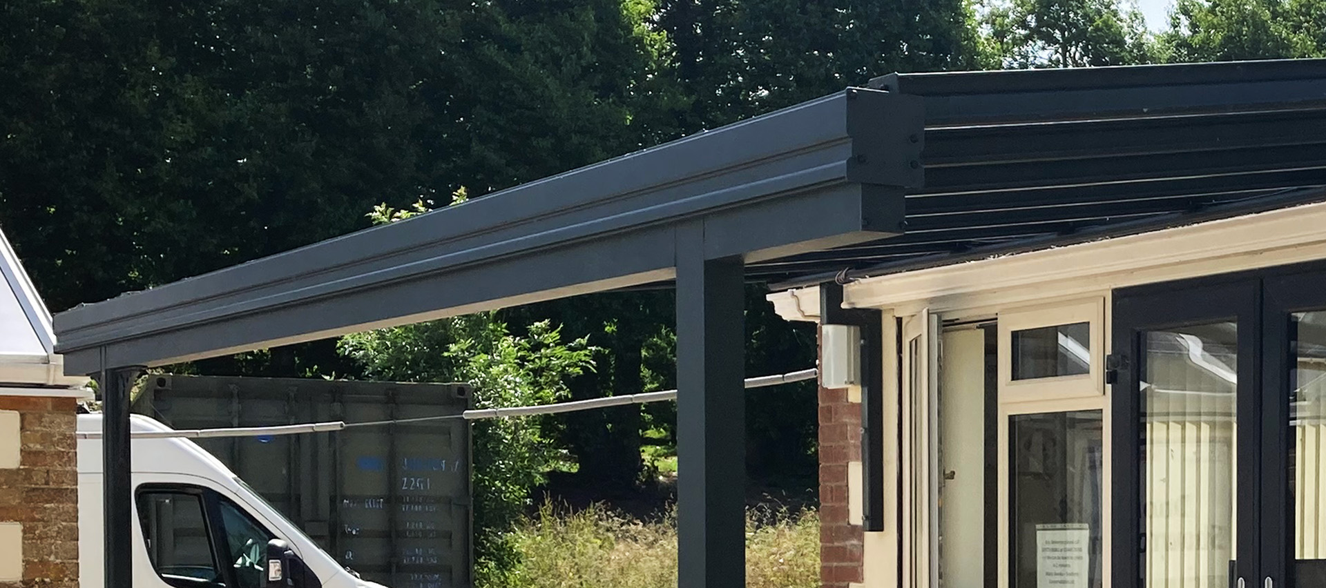 showsite-simplicty6-glass roof-anthracite grey textured ral7016-traditional-victorian-north perrett-somerset