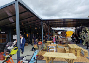 Complex Commercial Canopy Open Air Street Food Ely Cambridge Canopies